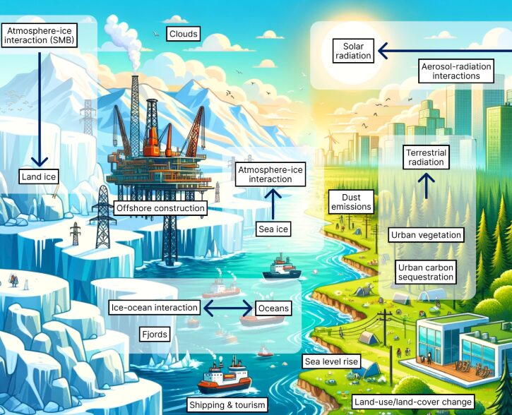 Graphic of the world
