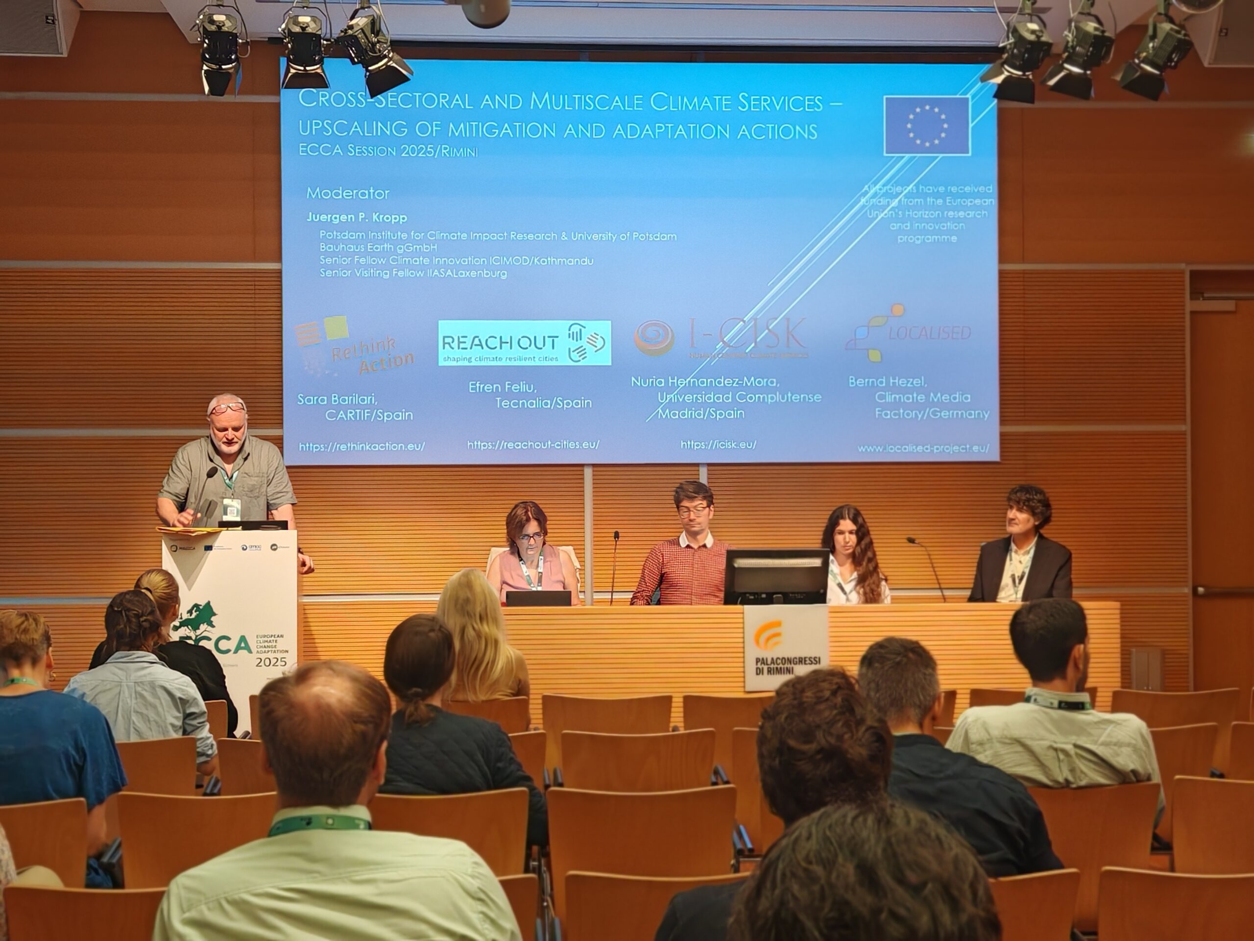 People in a conference session